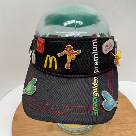 McDonalds Snack Golden Premium Uniform Visor Collectible Pins - Picture 1 of 10